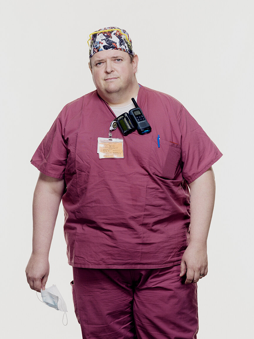 Keith Malley, R.N., 46, Intensive-care-unit Nurse
