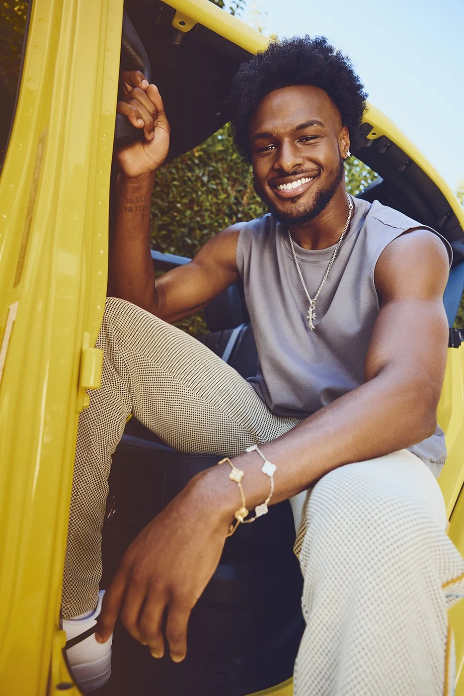 Men's Health: Bronny James
