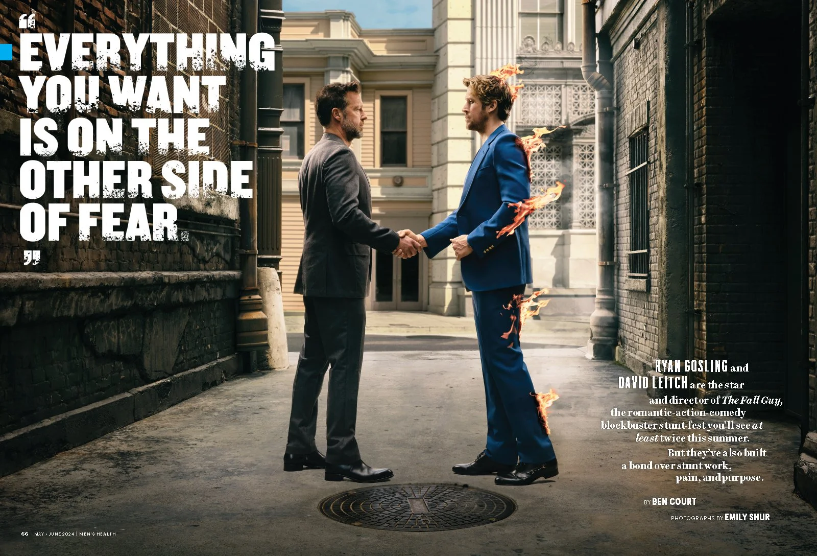 Men's Health: Ryan Gosling & David Leitch