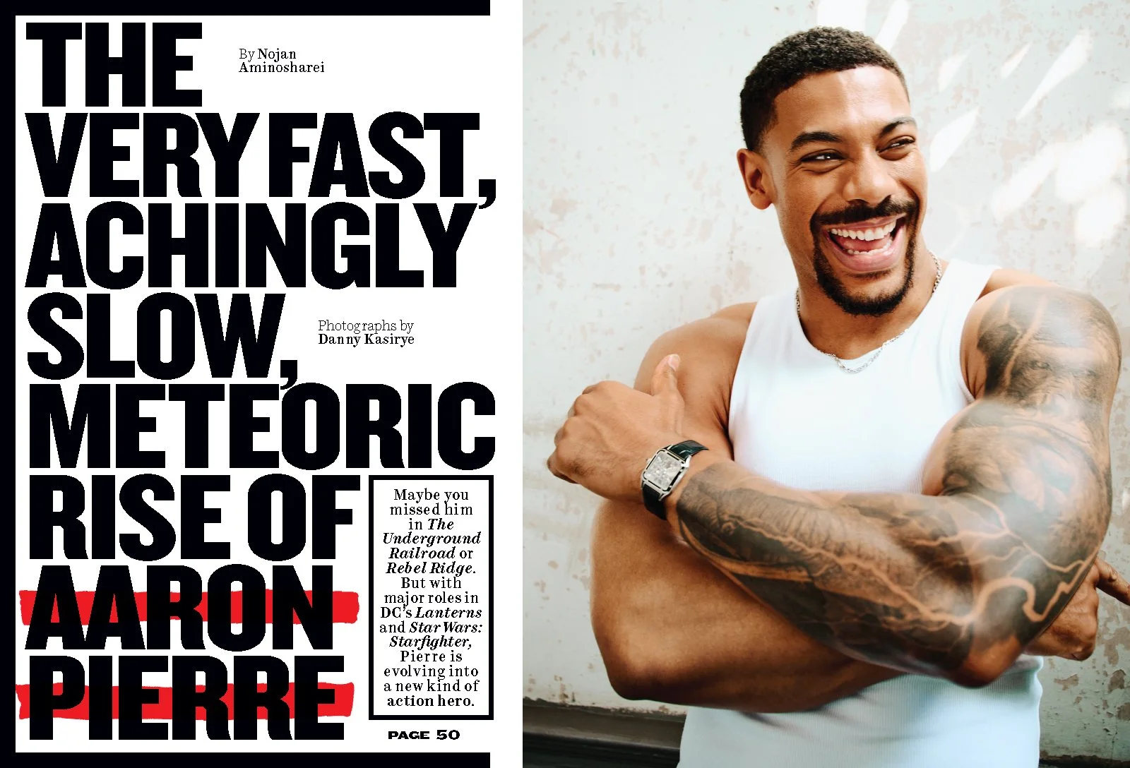 Men's Health: Aaron Pierre