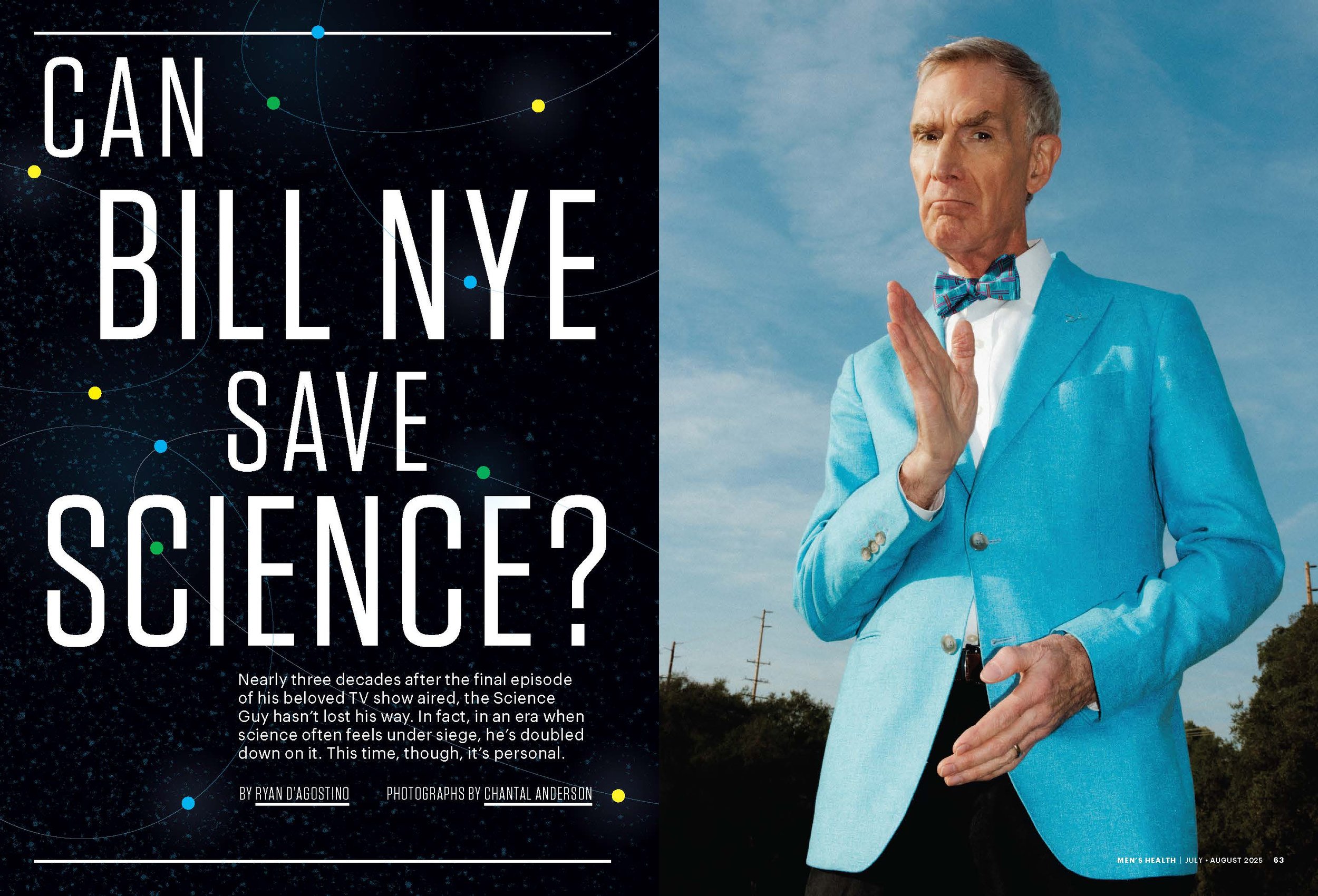 Men's Health: Bill Nye