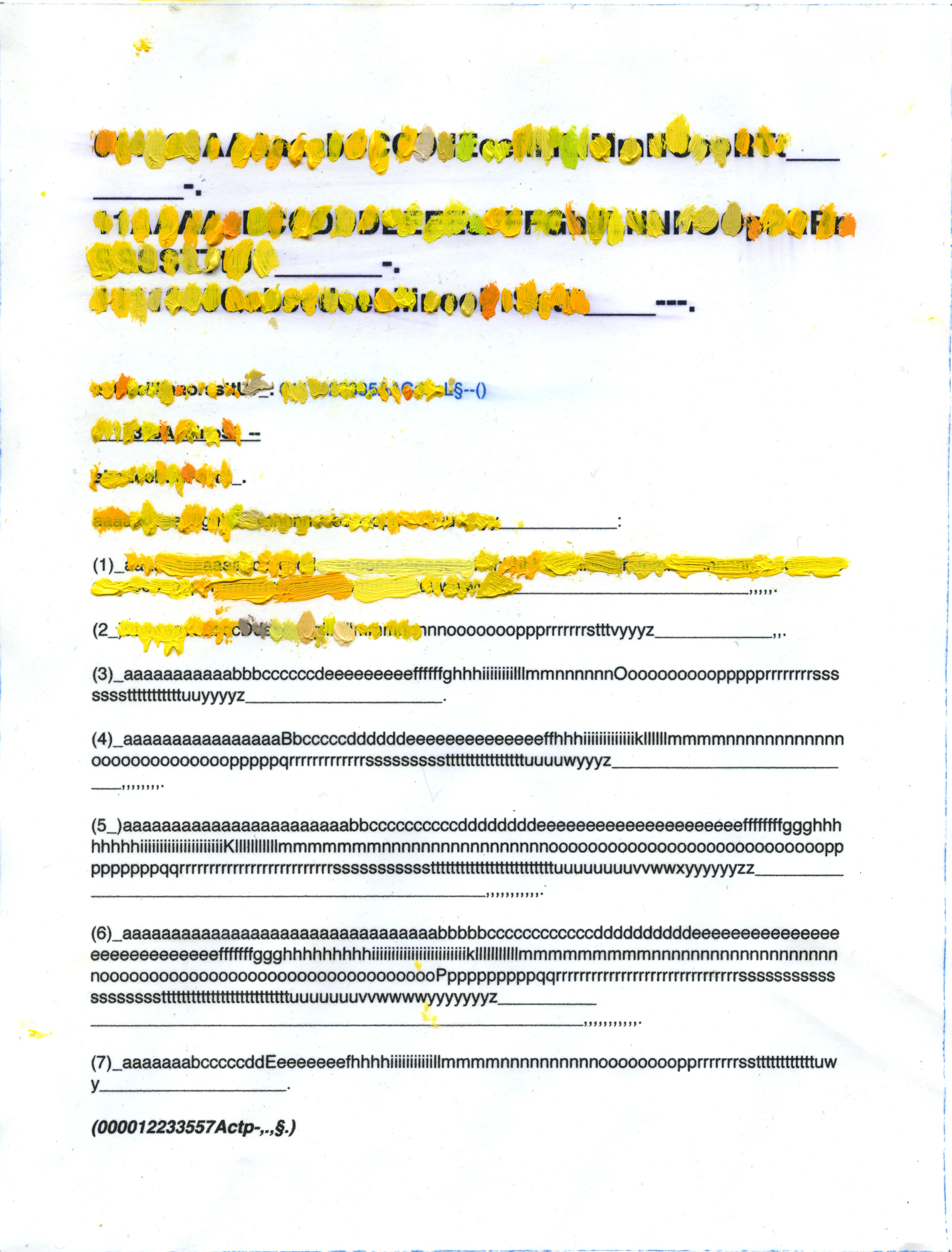 YELLOWHAMMER altered text