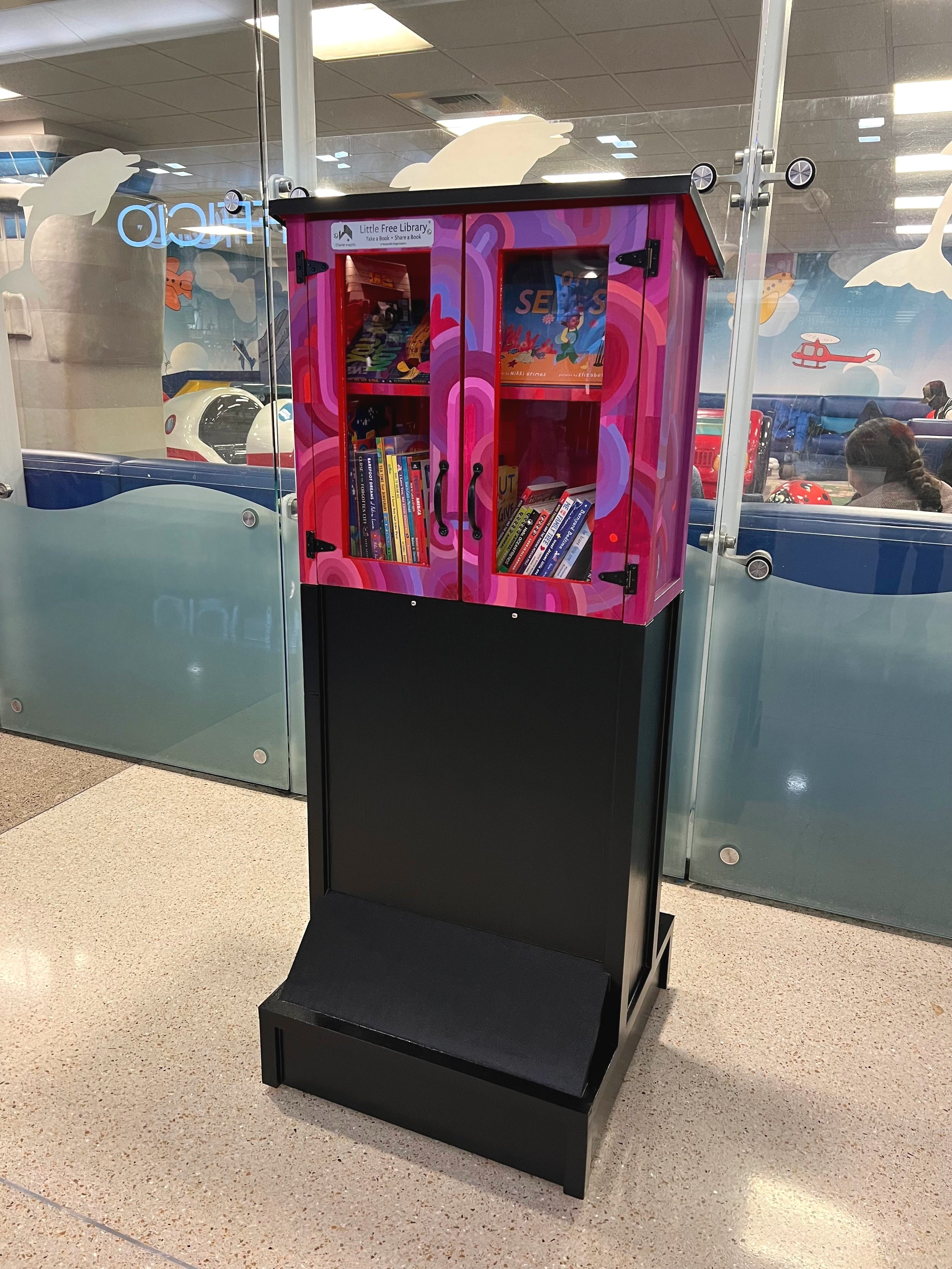Sea-Tac Airport Free Little Library