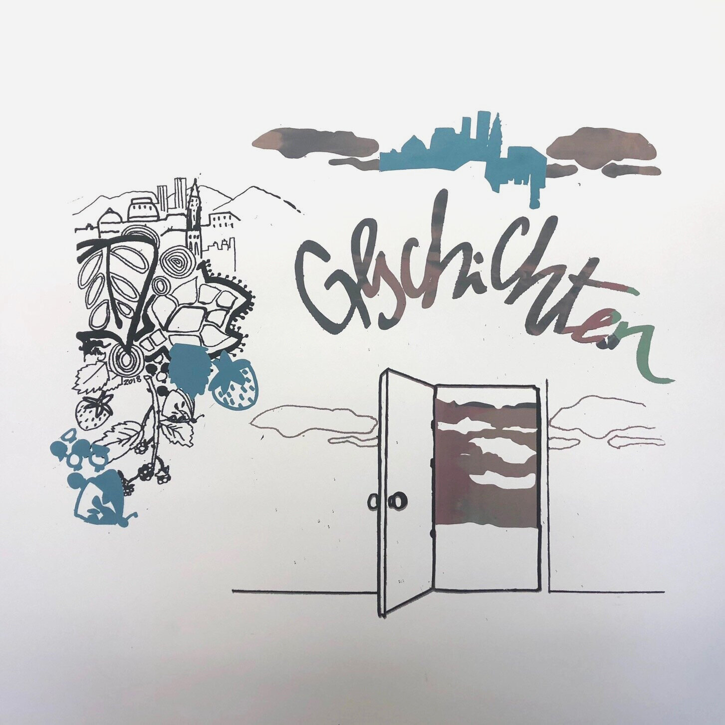  Siebdruck auf Papier, 2019  Einkauf: Privat 