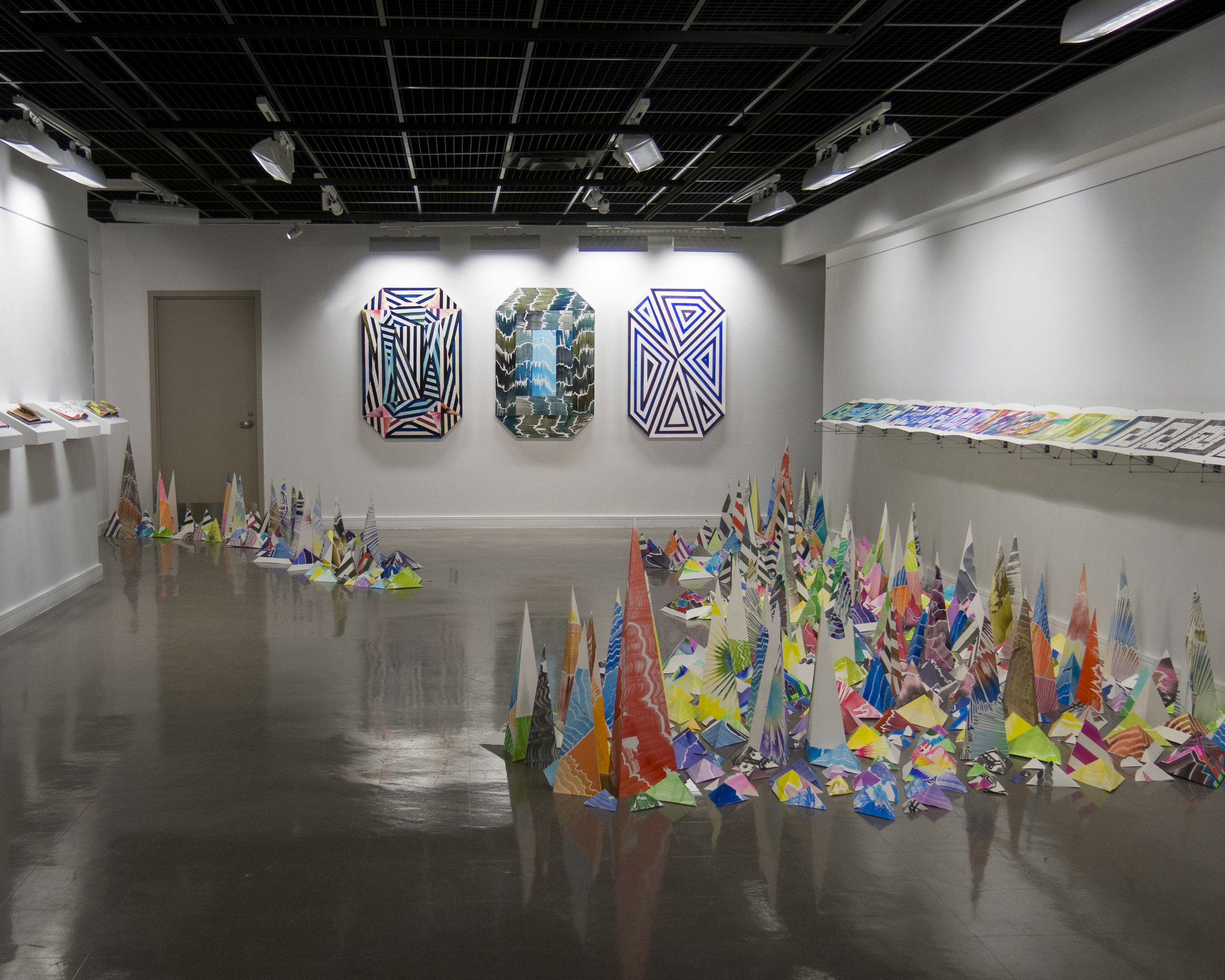 Ouroboros , 2017. Dimensions variable. Mazmanian Art Gallery, Framingham State University, Massachusetts. February 21 - March 24, 2017. 
