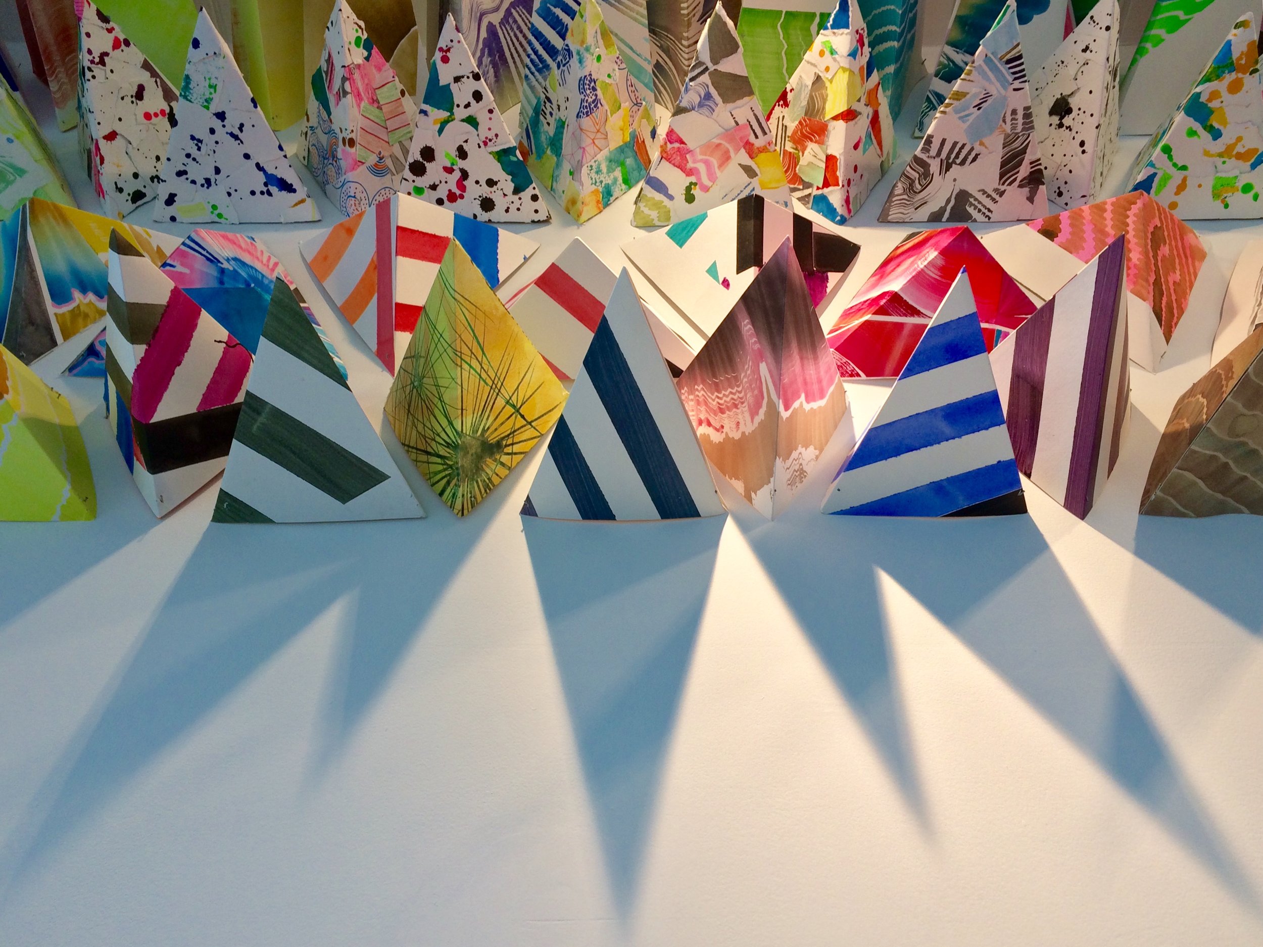 Detail shots of the installation 