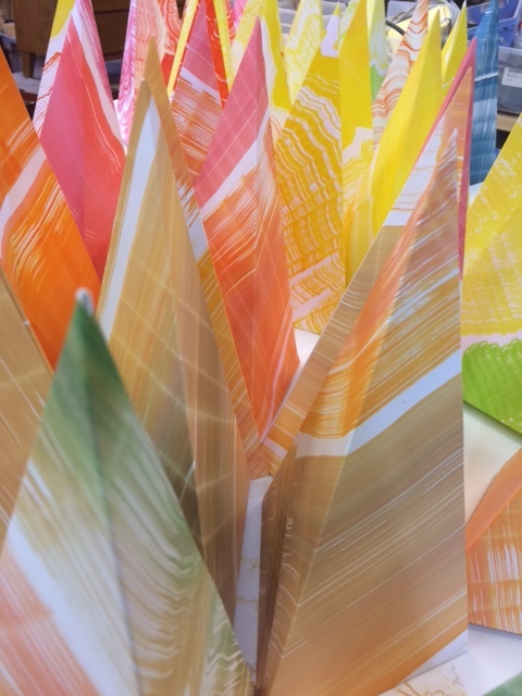 in progress shot for the upcoming installation