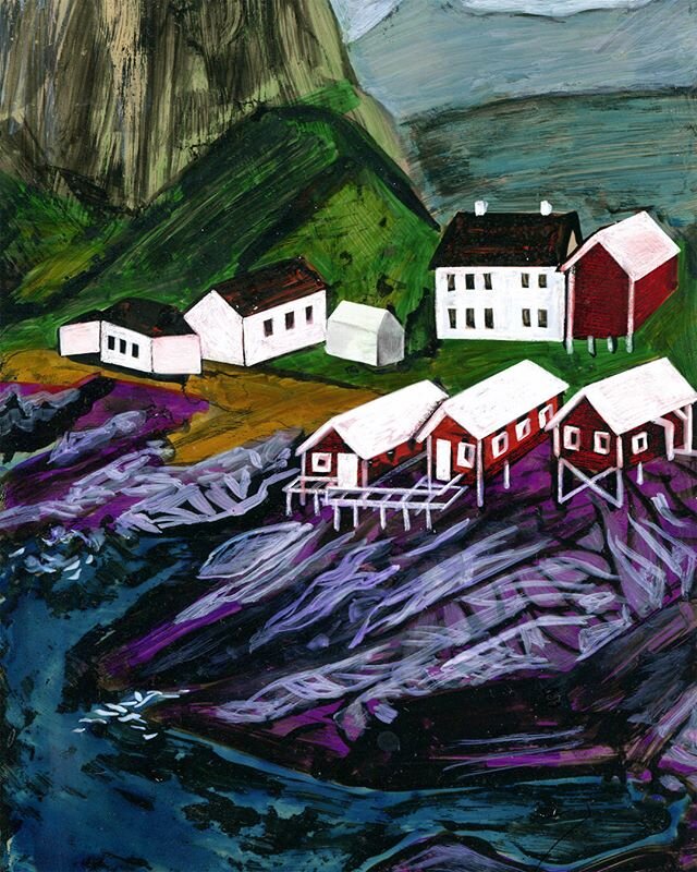 Just a little painting of a seaside village I did a while back ⠀
⠀
⠀
⠀
⠀
⠀
*⠀
⠀
*⠀
⠀
*⠀
⠀
*⠀
⠀
*⠀
⠀
⠀
⠀
⠀
⠀
#seaside #mountain #sketch #quickpainting #landscape #houses #sketchbook #illustrationoftheday #makeartforfun⠀
⠀
⠀