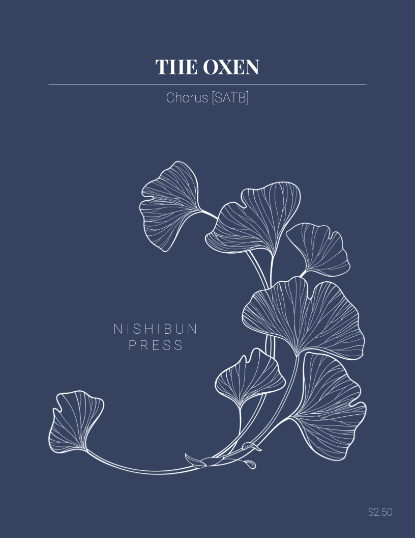 The Oxen [SATB]