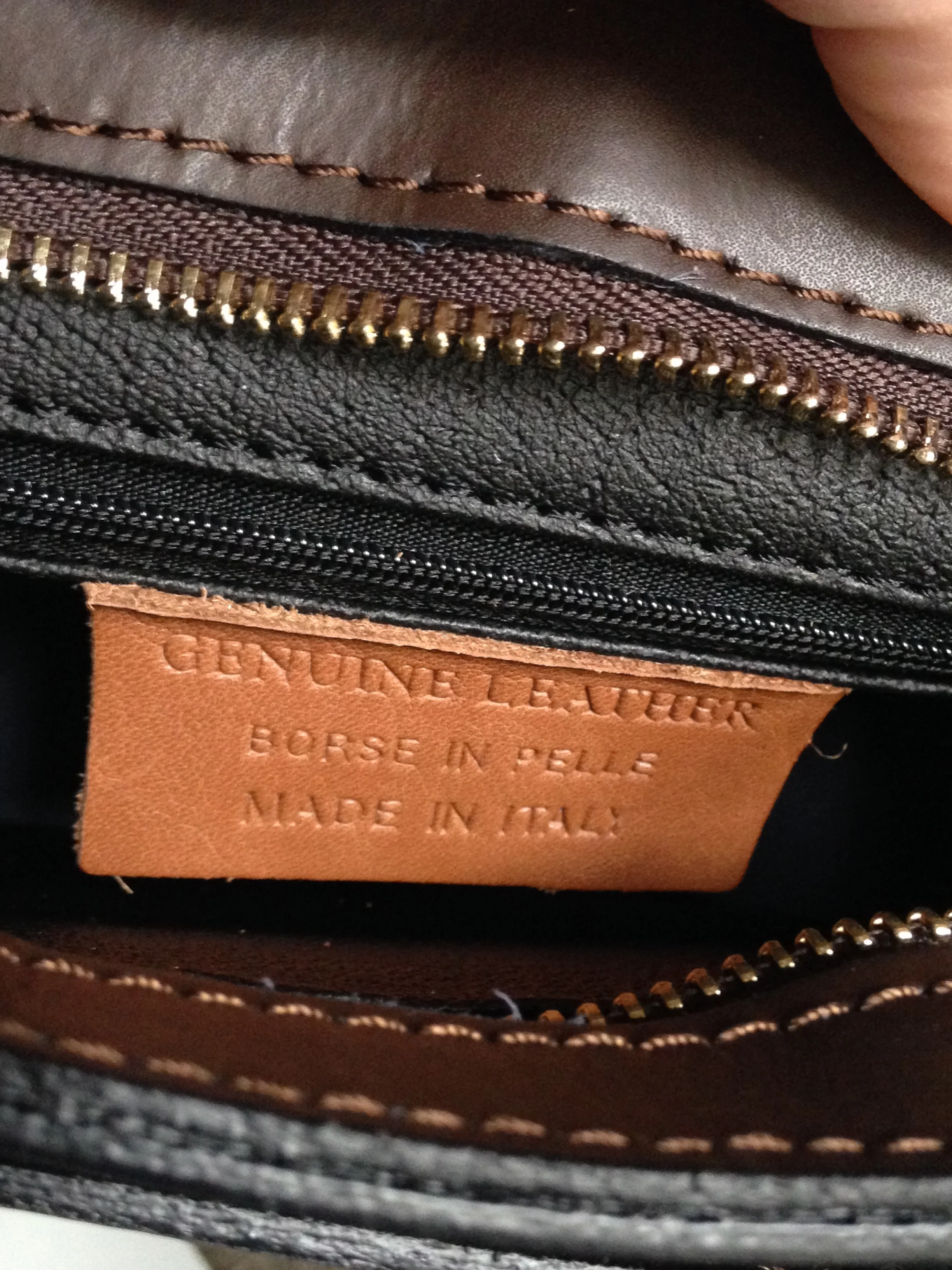 Walnut Brown Leather Crossbody Saddle Bag