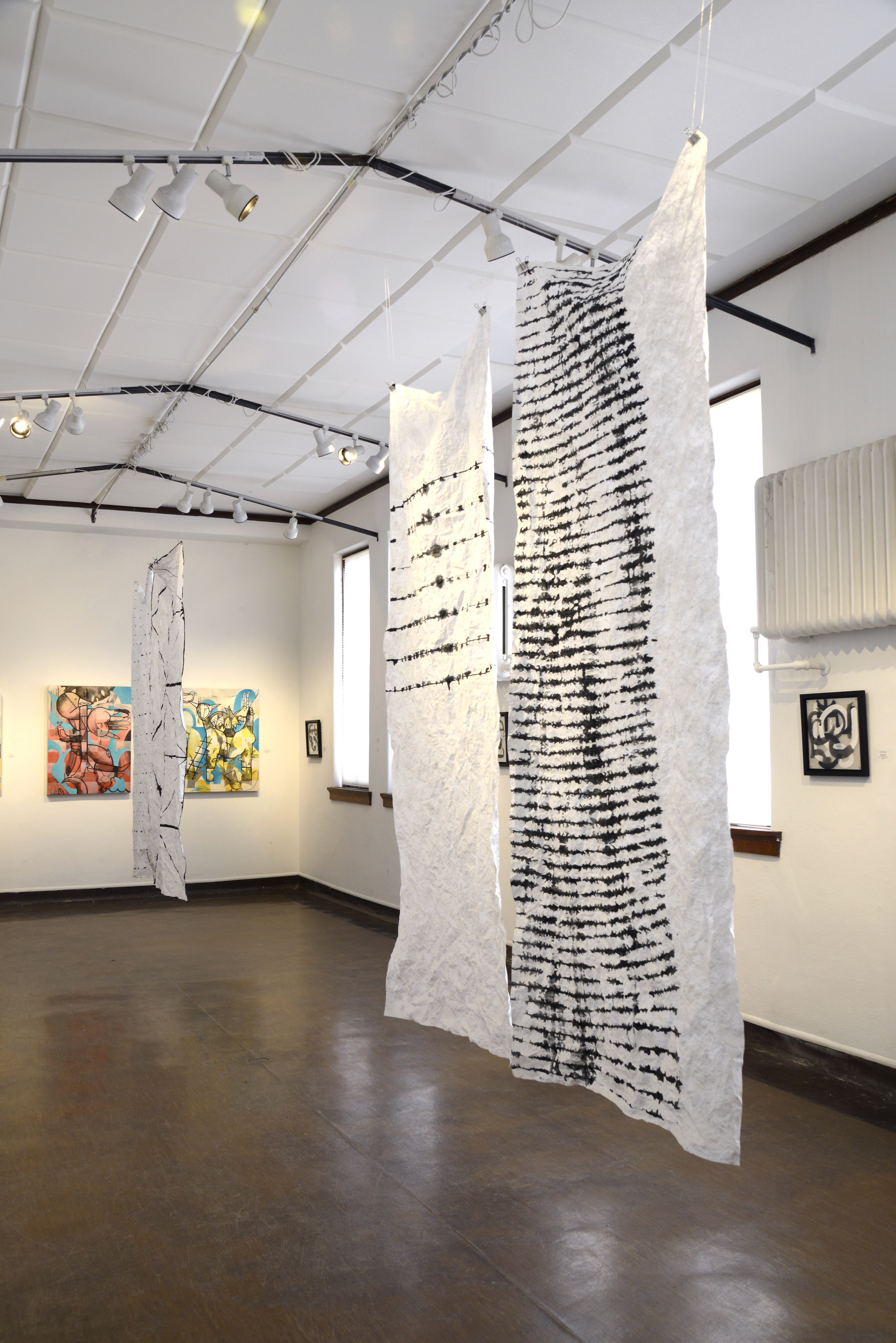  Installed in "Finding Reason", April 2014 The Harwood Art Center, Albuquerque, New Mexico 