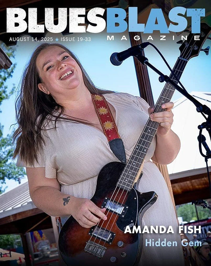 #Repost @bluesblastmagazine - Anita Schlank has our feature interview with Amanda Fish. 📖 bluesblastmagazine.com/issue-19-33-august-14-2025 We have seven Blues reviews for you this week including new music from Joanne Shaw Taylor, Long Tall Deb and 
