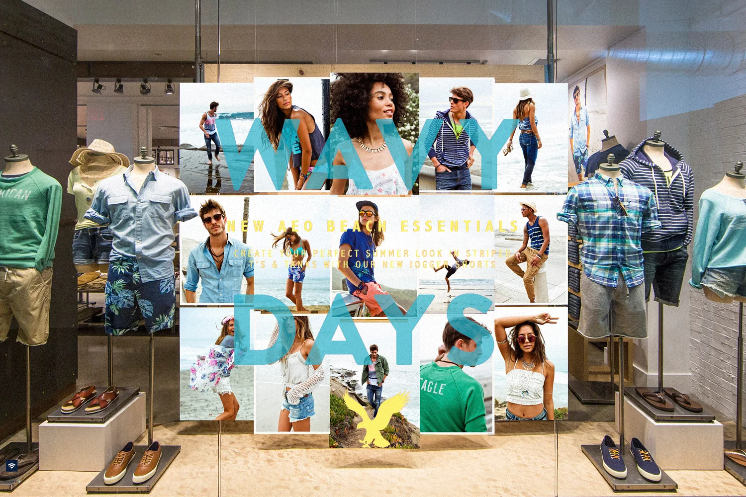 AEO Women's Window Display