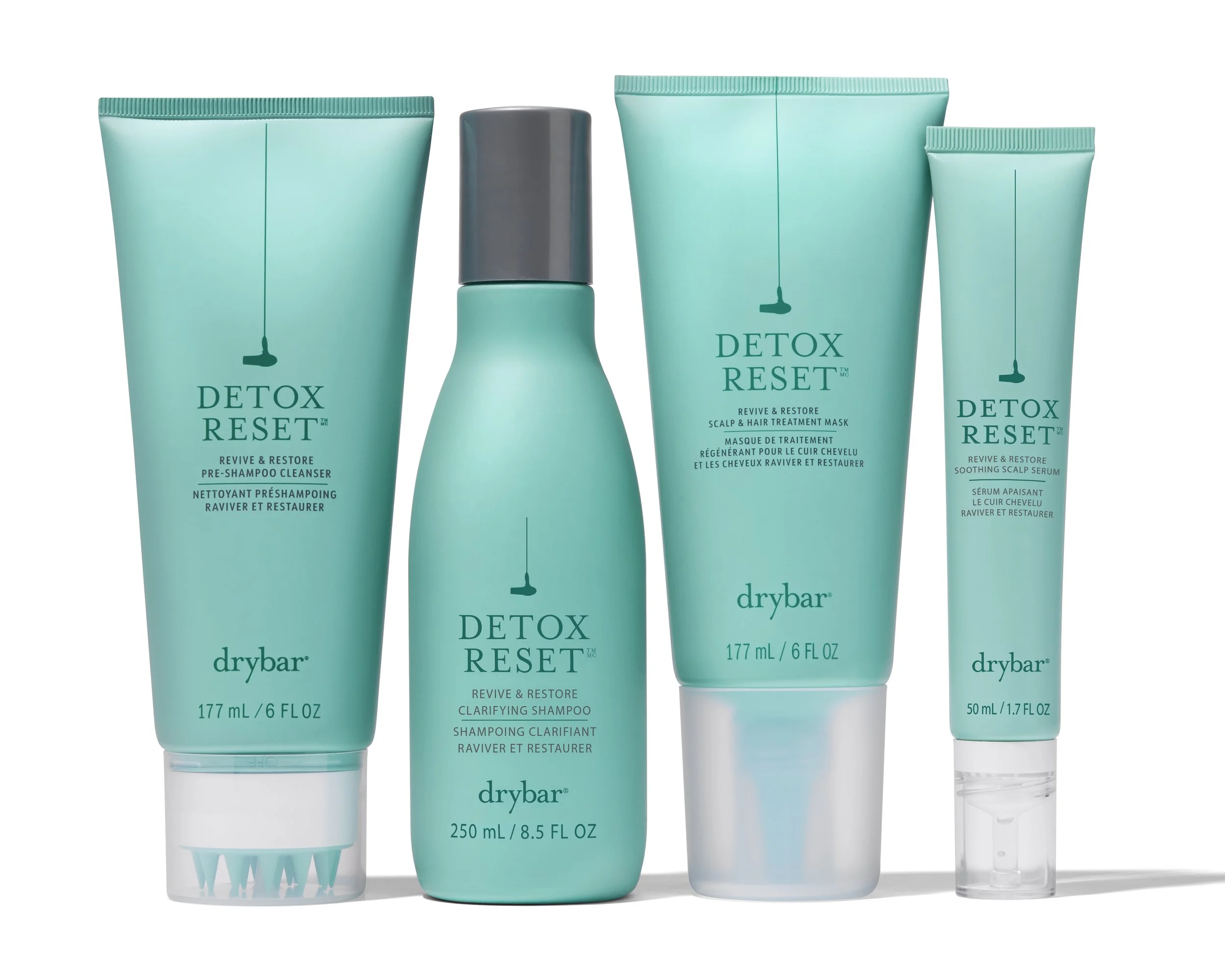 Product Photography for Helen of Troy | Drybar DETOX RESET Campaign
