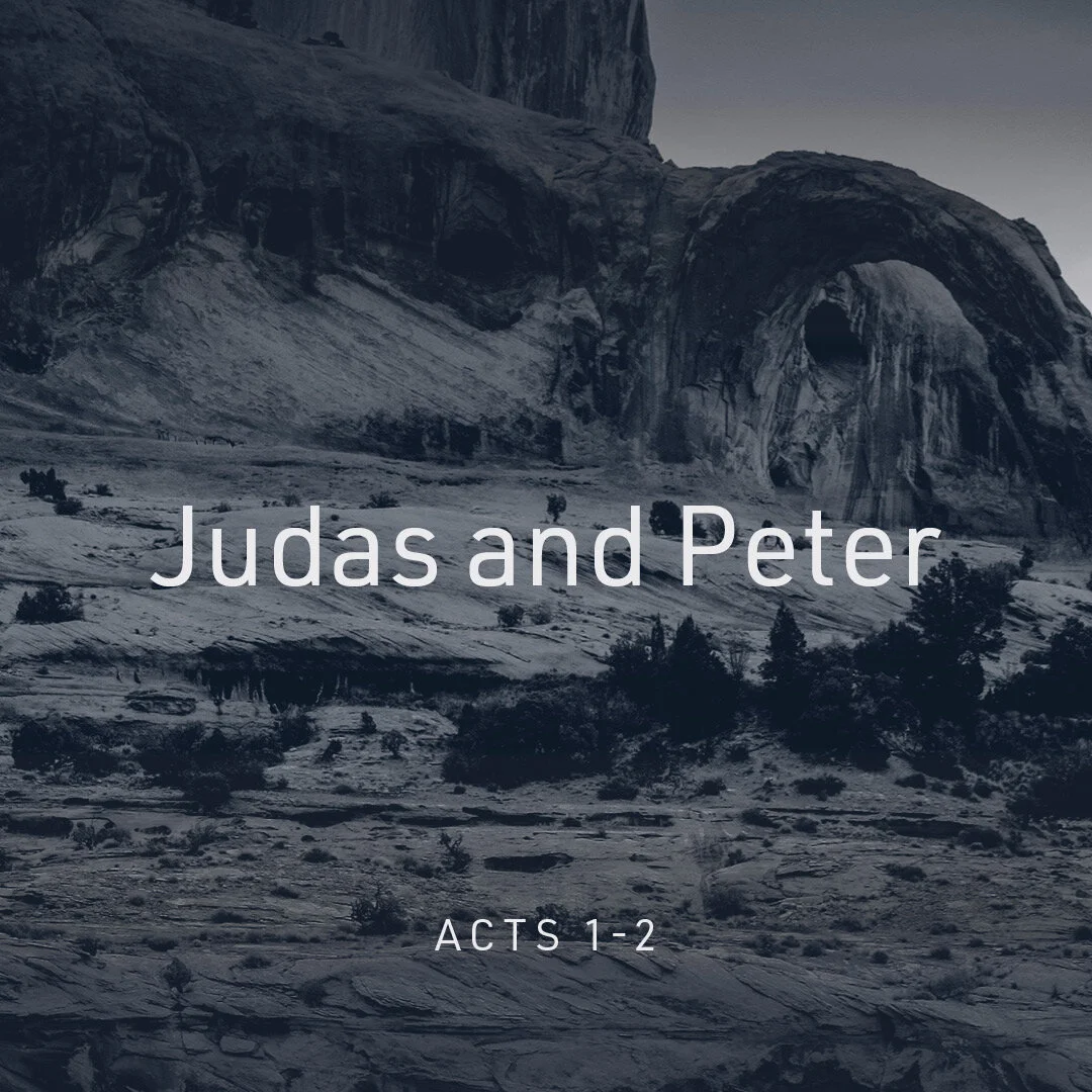 Judas and Peter