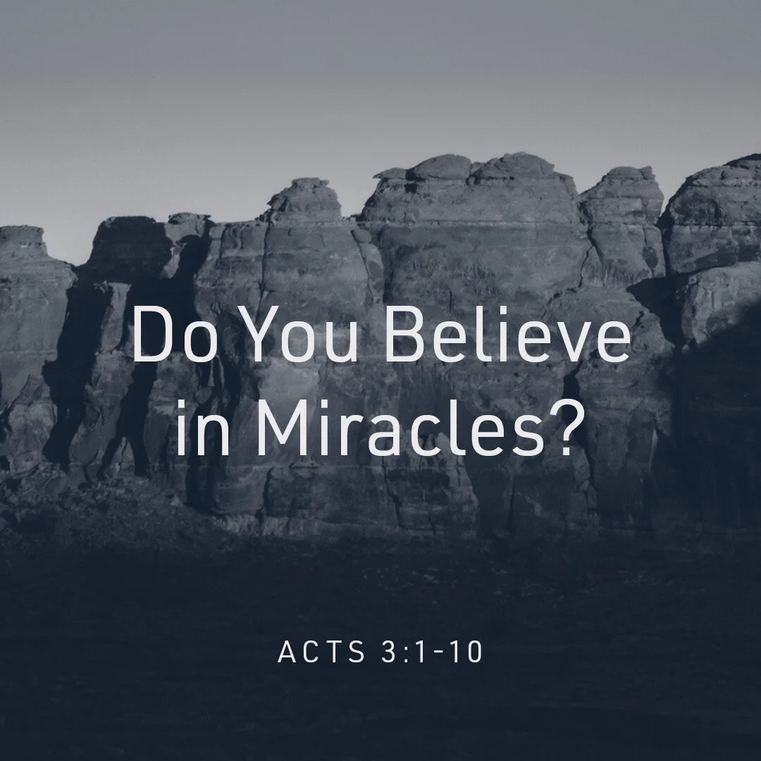 Do You Believe in Miracles?