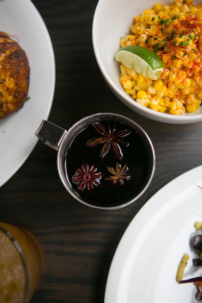 Mulled Wine - red wine, warm spices, brandy, Combier - $11