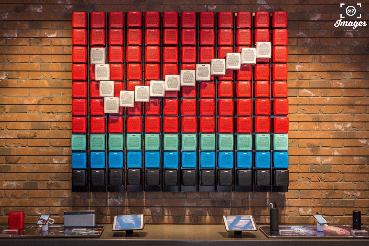 Seen out at the Boston Verizon Destination Store "Grand Opening" on Boylston Street.