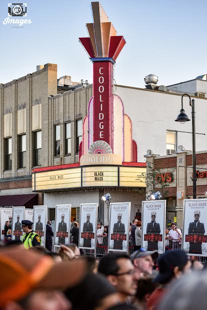 Tuesday, September 15, 2015 the streets out front of The Coolidge Theater were packed for the US premiere of Black Mass.