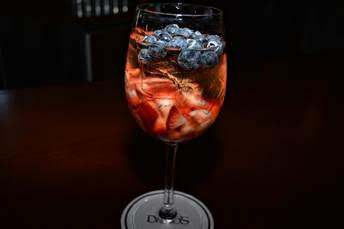 Red, White &amp; Blue Sangria @ Davio's Boston