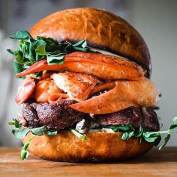 Surf N’ Turf Burger @Davio's Boston