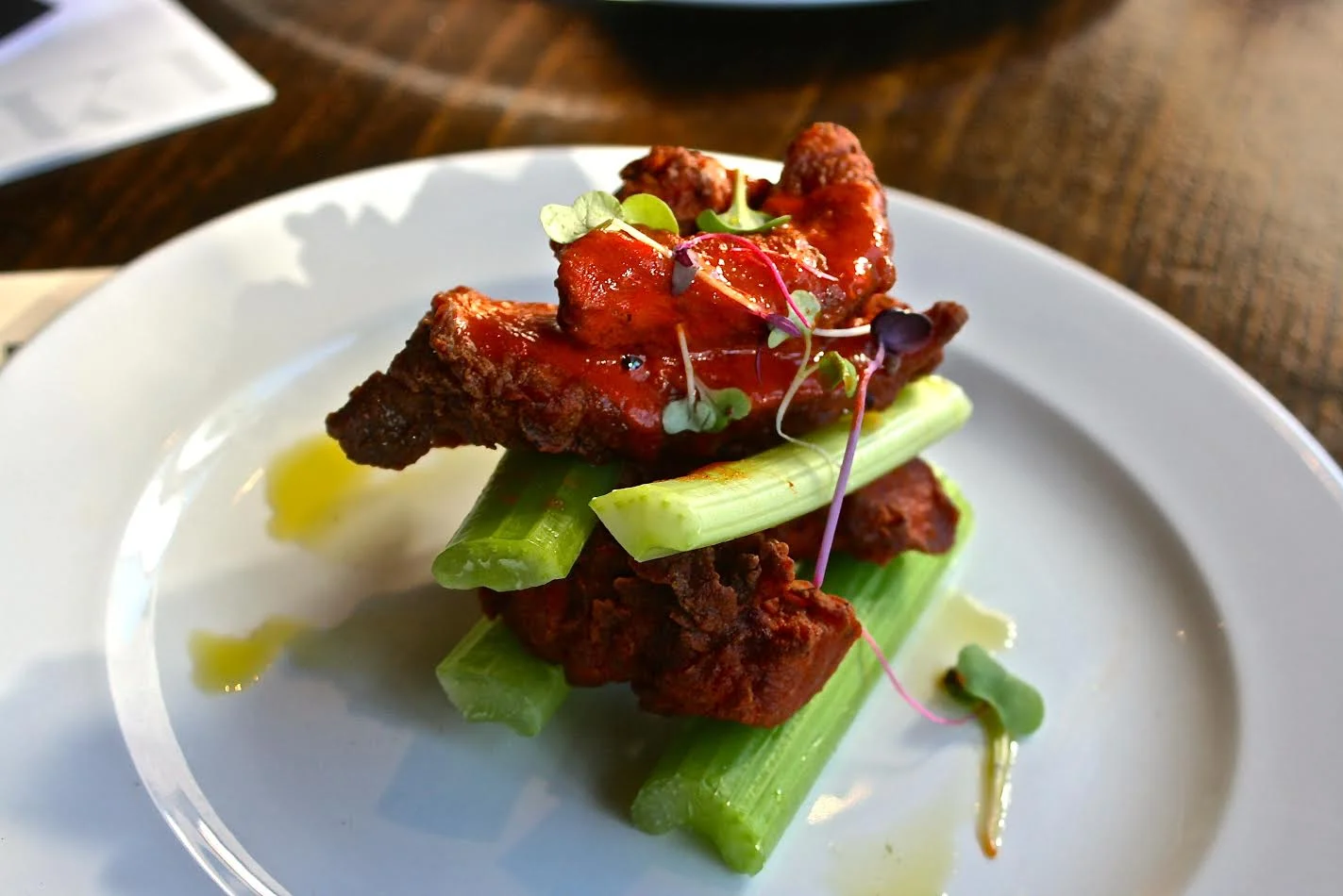 “The Trump” doubles as “Buffalo Maple Dusted Little Fingers”&nbsp;