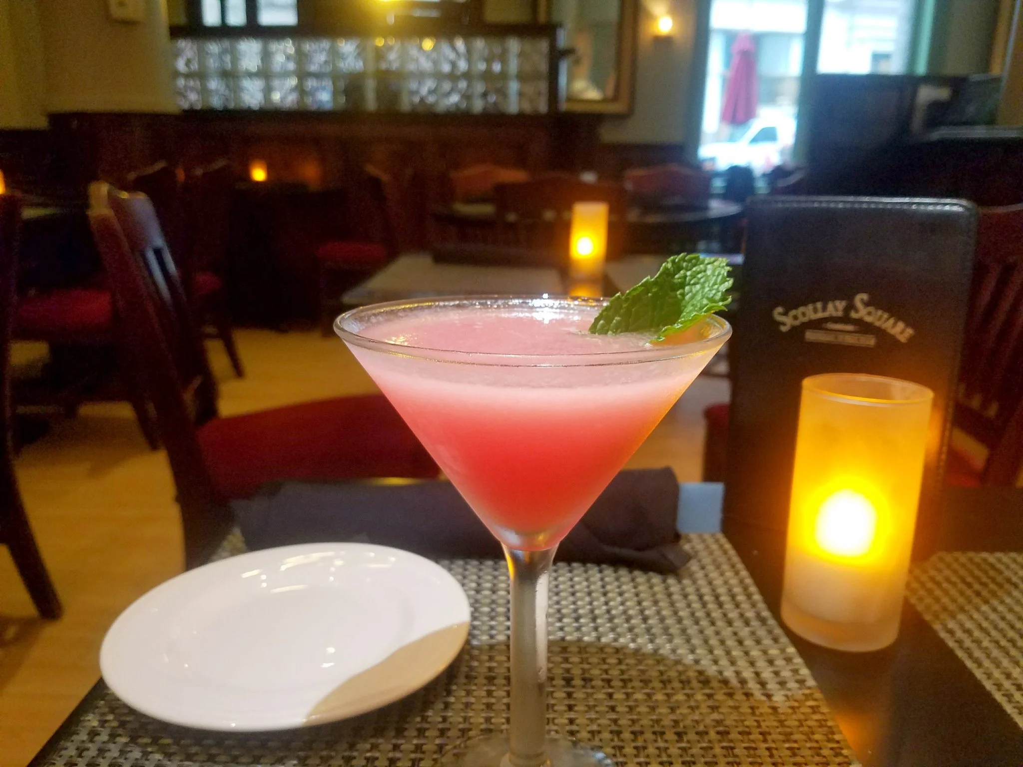 Photo, WatermelonTini from Scollay Square. Provided by @bostonattitude