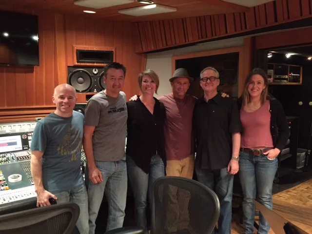 Village Recorders session with Tim Pierce, James Keegan and producer Mike Eckart