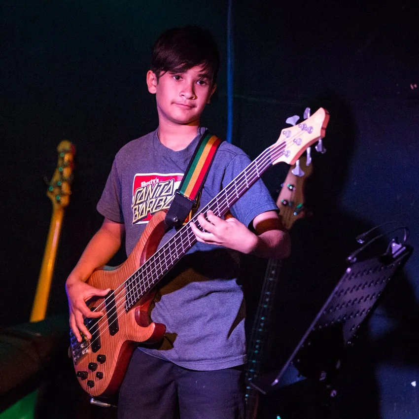 No Compy's Pharaoh playing bass