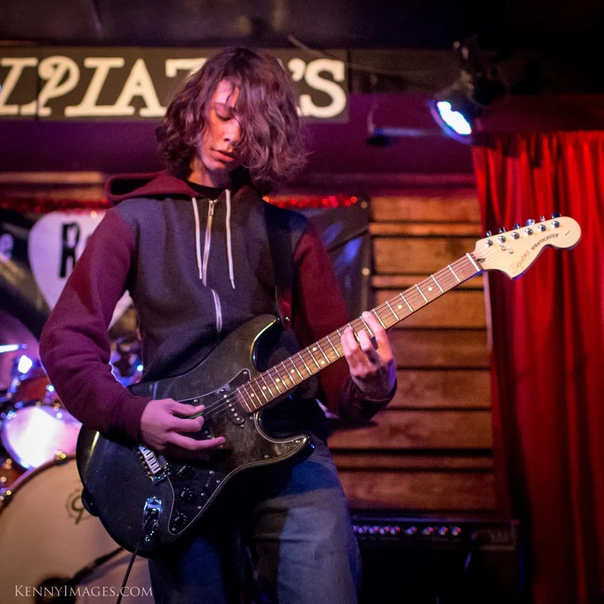 Rok Academy's own Zane Jones on guitar...