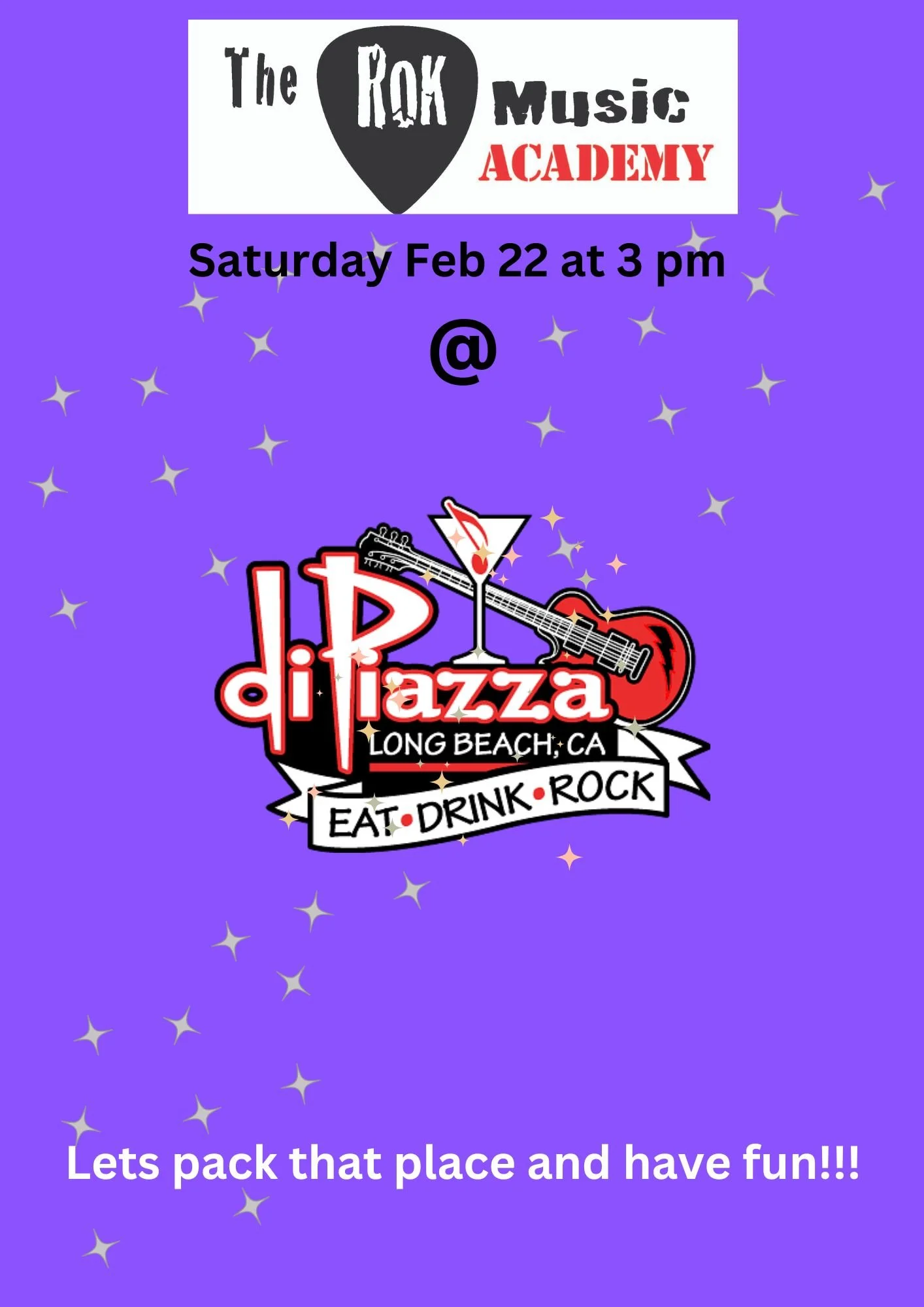 Our after Valentines celebration at DiPiazza
