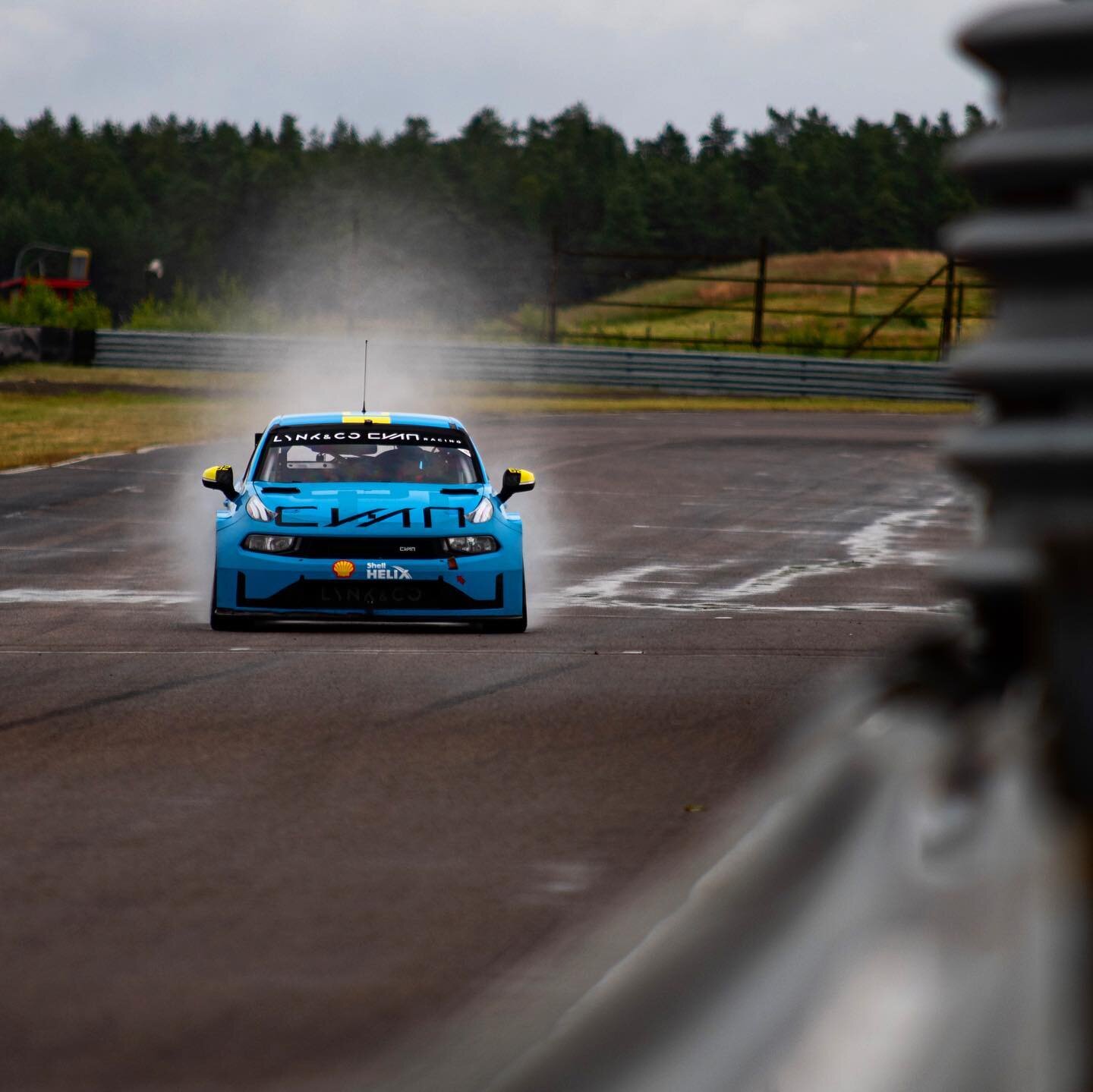 A massive good luck to Cyan Racing this weekend at the premiere of the WTCR in Zolder! This was shot at the driver test at Anderstorp, Sweden. #wtcr #cyanracing #racing