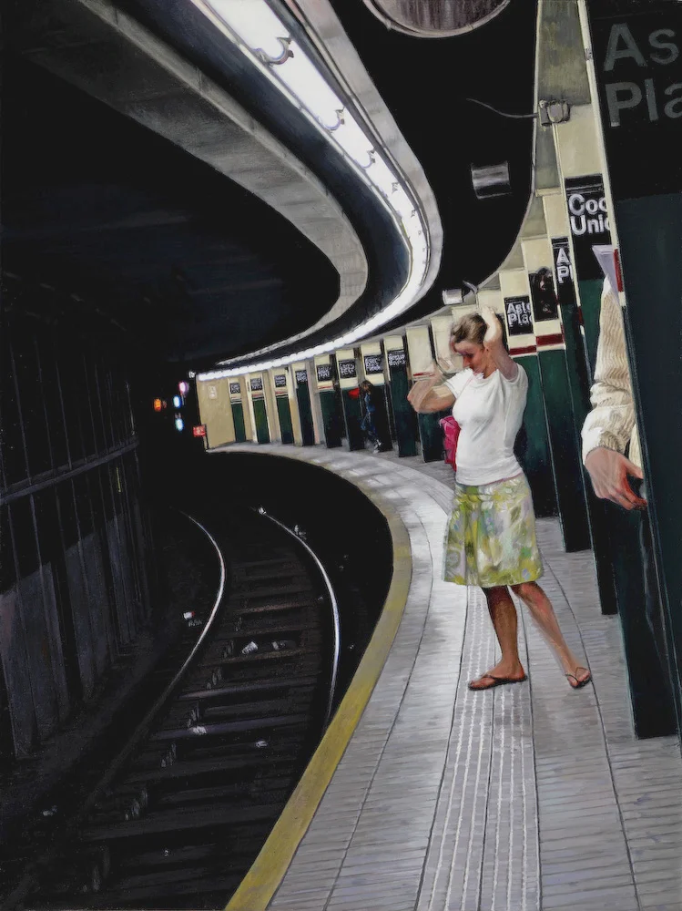 Cooper Union , oil on linen, 25 x 33 inches , 2007 (private collection)