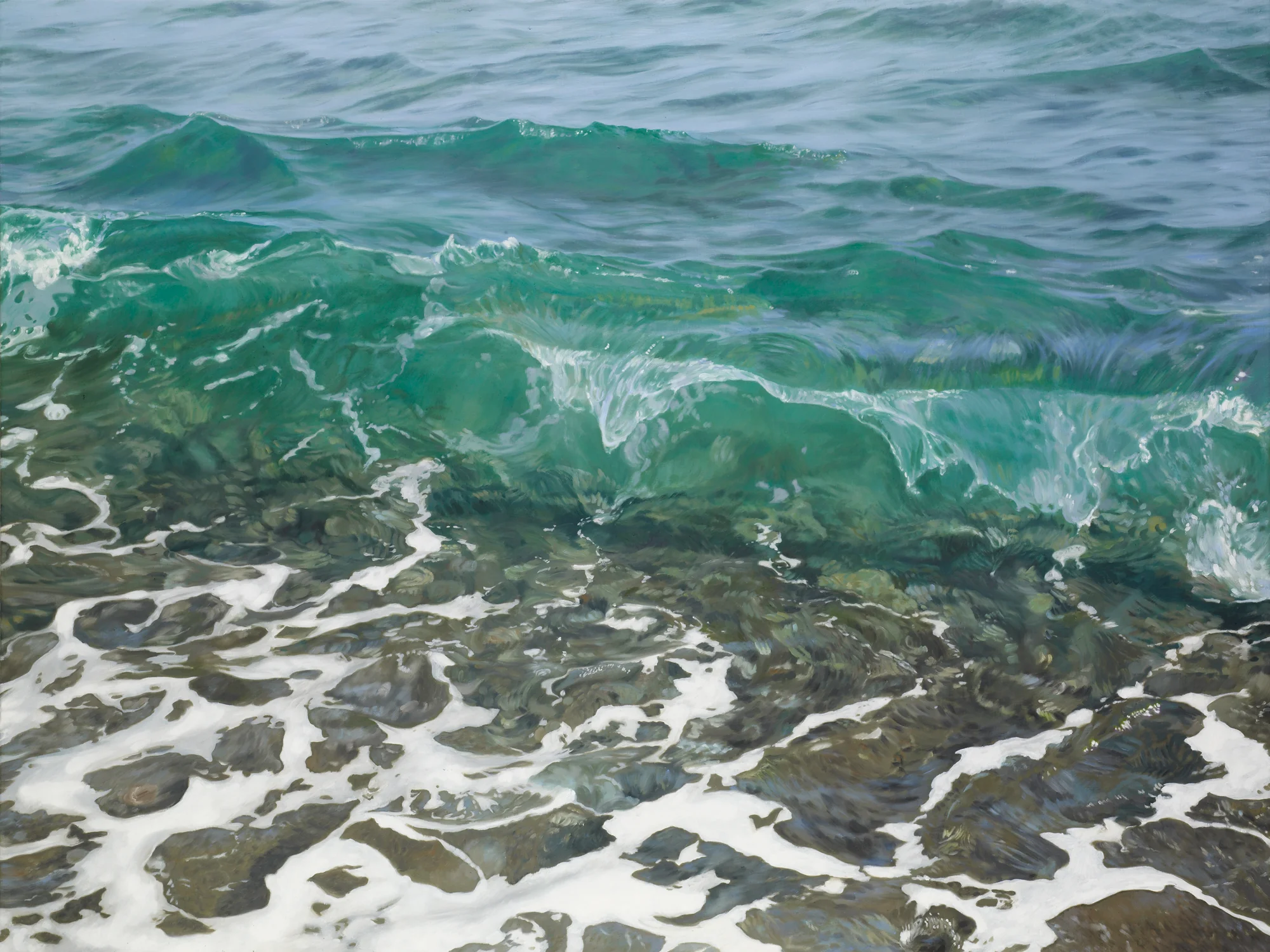Samothraki I , oil on linen, 36 x 48 inches , 2009 (private collection)