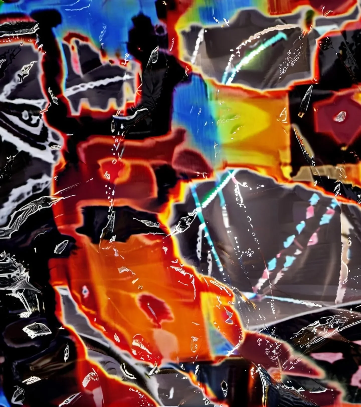Images generated with LoRA_bot.py - a python script that continually splices together cut-up texts from a dataset of alt-text POV descriptions of images rendered in 3D digital space. 

The auto-generated texts are then used to prompt a Stable Diffusi