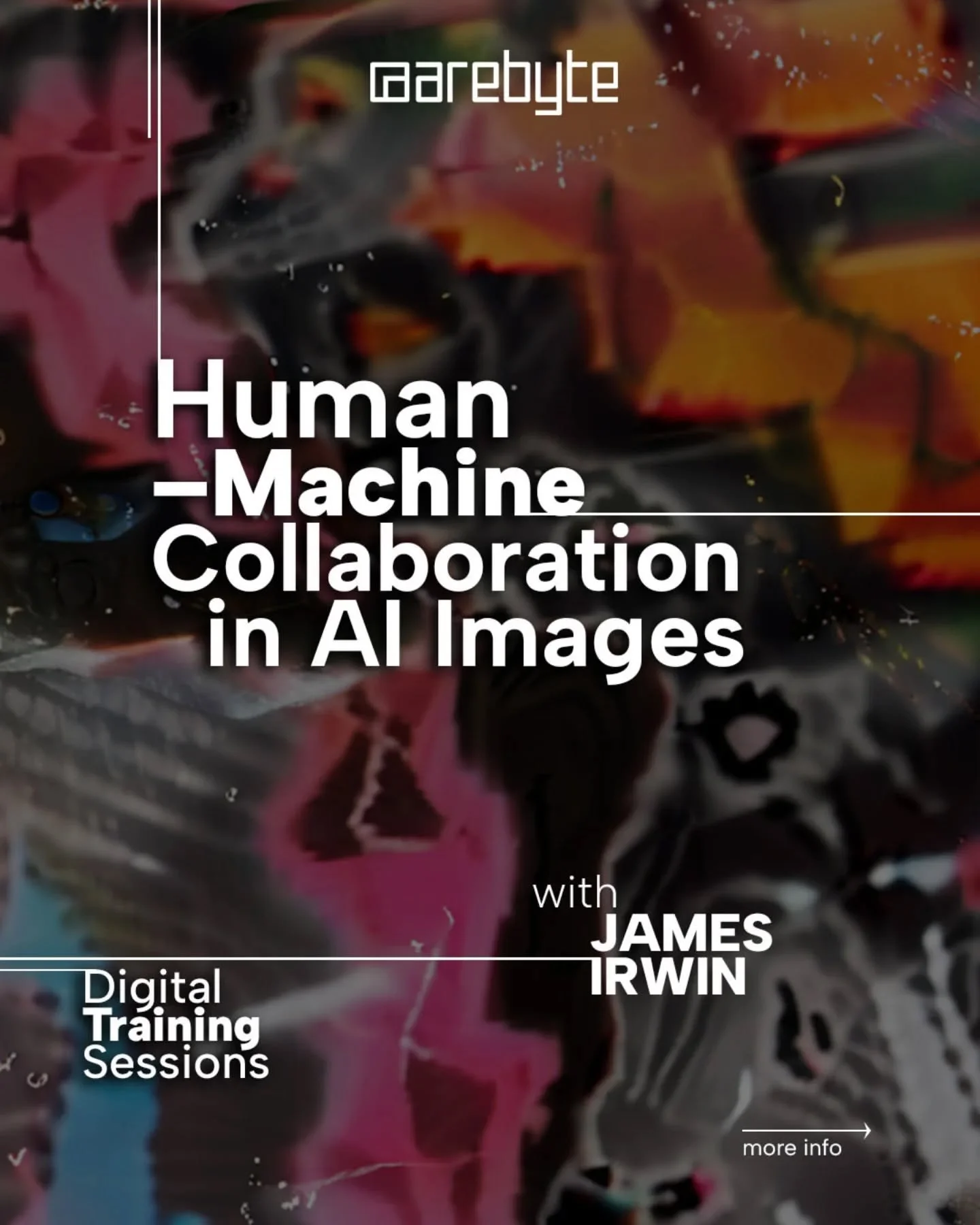 Really looking forward to doing another workshop @arebyte in a month or so. Details below :-)

Critically engage with text-to-image AI systems using Stable Diffusion. In this workshop, participants will reflect on questions of authorship and agency i