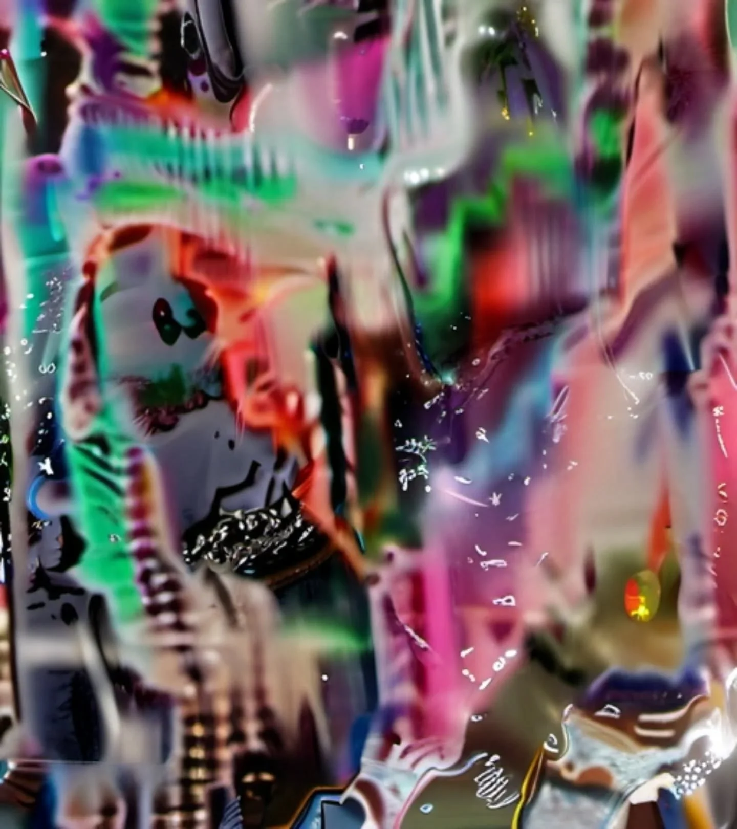 Some recent outputs from the LoRA-Bot stream.