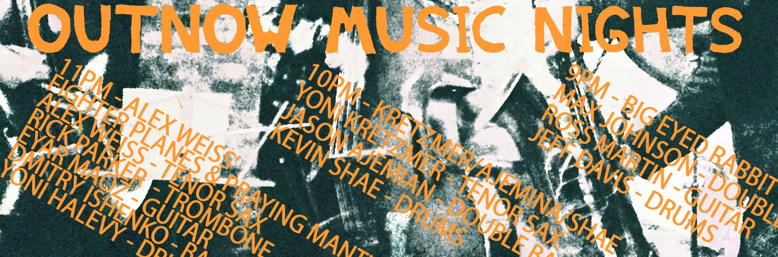 Poster for Jan 5th, 2016 @ Muchmore's, Brooklyn