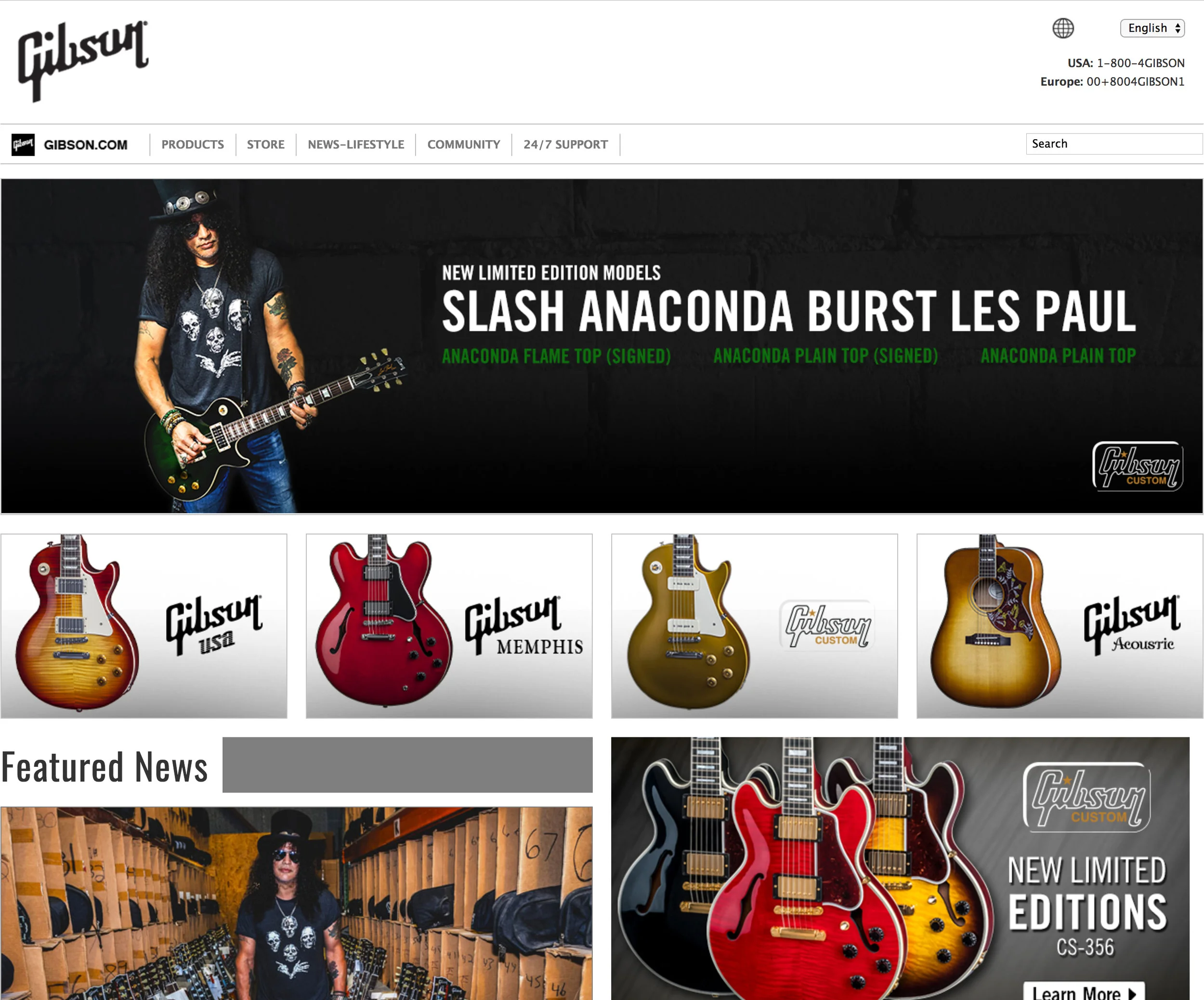 Photo Campaign with Slash and Gibson