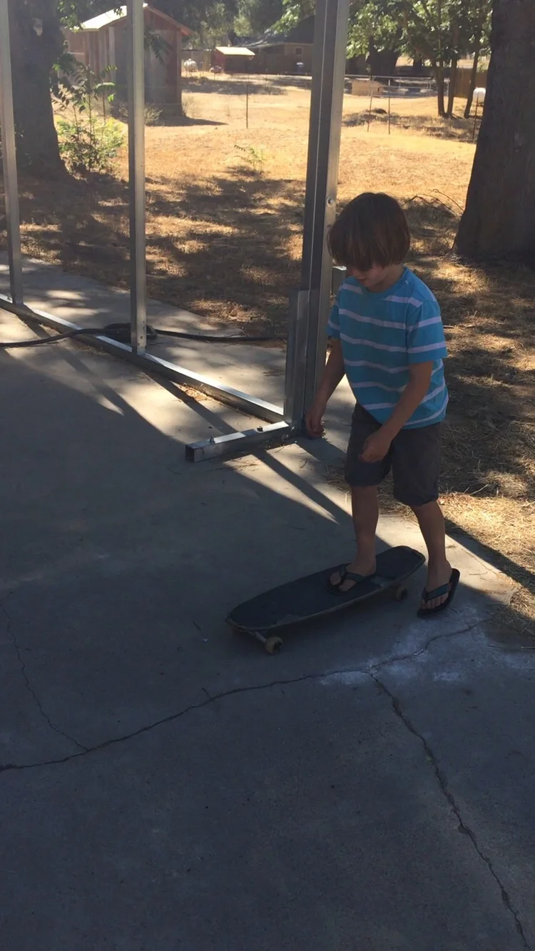 River is a skateboarding champ! He also surfs. Such a talented kid. ❤️
