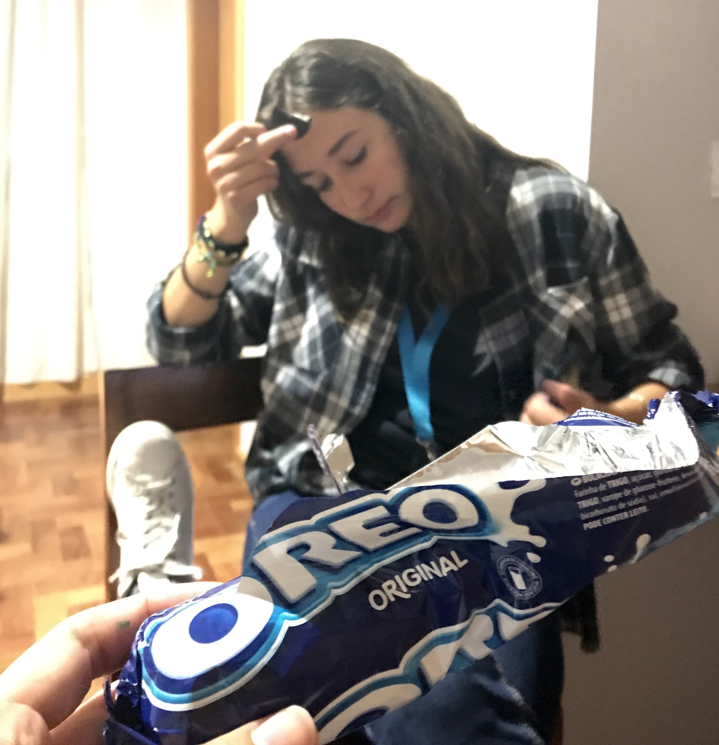 AFS Camp in Leiria. I love AFS Camps because we have tons of cultures together in one room, just celebrating and enjoying each other. But after the activities, Roberta, Viola and I may or may not have sneaked out with a pack of Oreos...