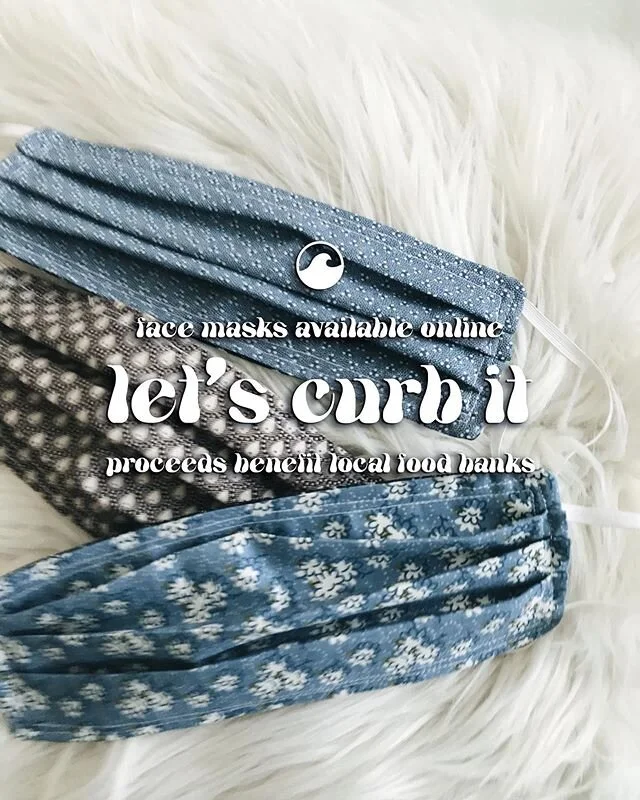 Truth be told, I&rsquo;ve been selling face masks- An important accessory these days! Proceeds are benefiting local food banks. 
These babies are reversible, reusable and machine-washable!
Order yours at www.byhollis.com 🌊