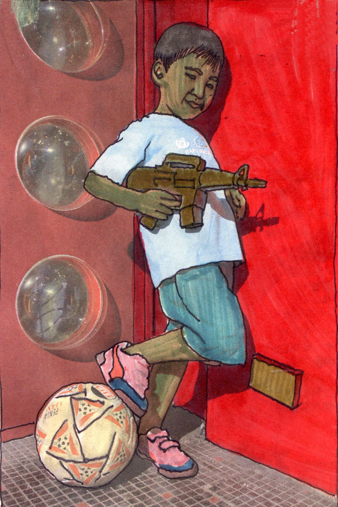 Little Boy, Big Gun