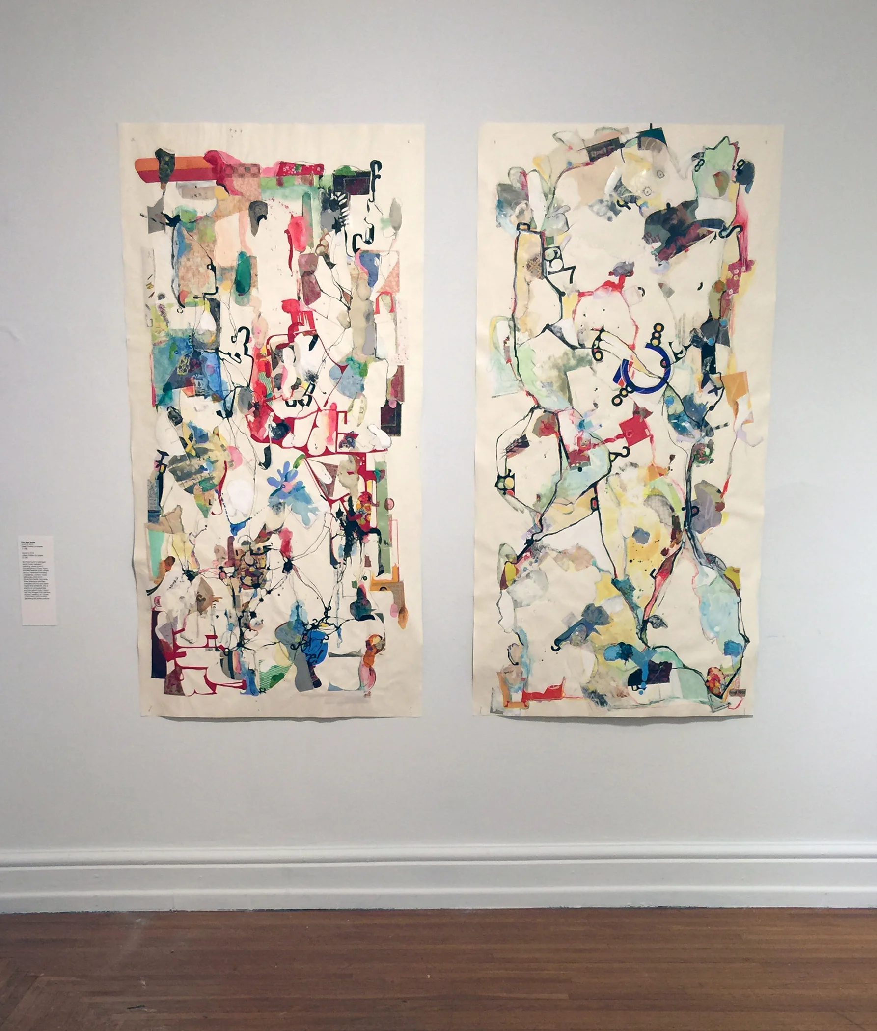 installation view: Scroll 3 & 4