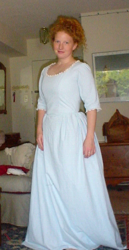 Colonial cotton dress