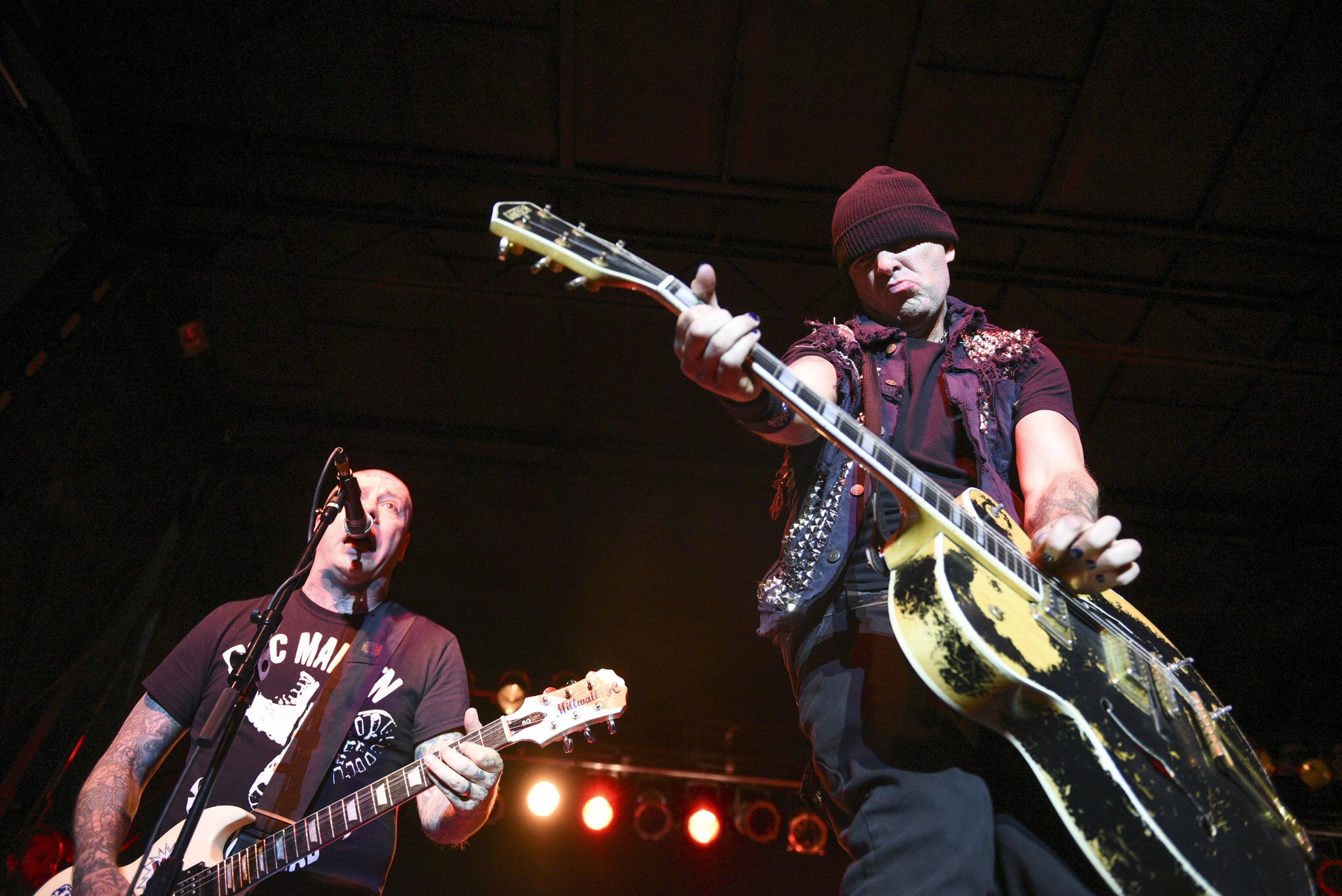 Rancid plays a set at Punk Rock Bowling in downtown Las Vegas, Nevada.