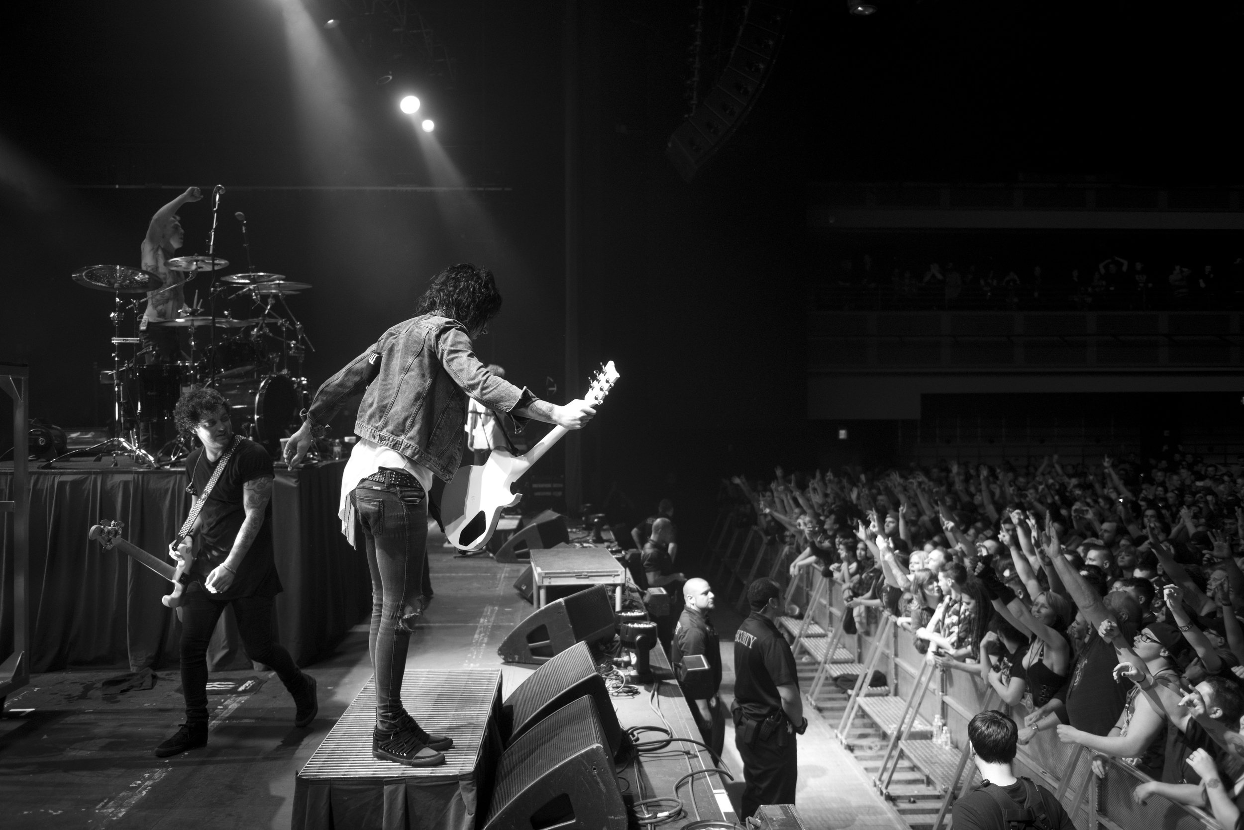 Asking Alexandria performs at The Joint at Hard Rock Hotel & Casino in Las Vegas Saturday, Feb. 6, 2016. Photo by Jason Ogulnik