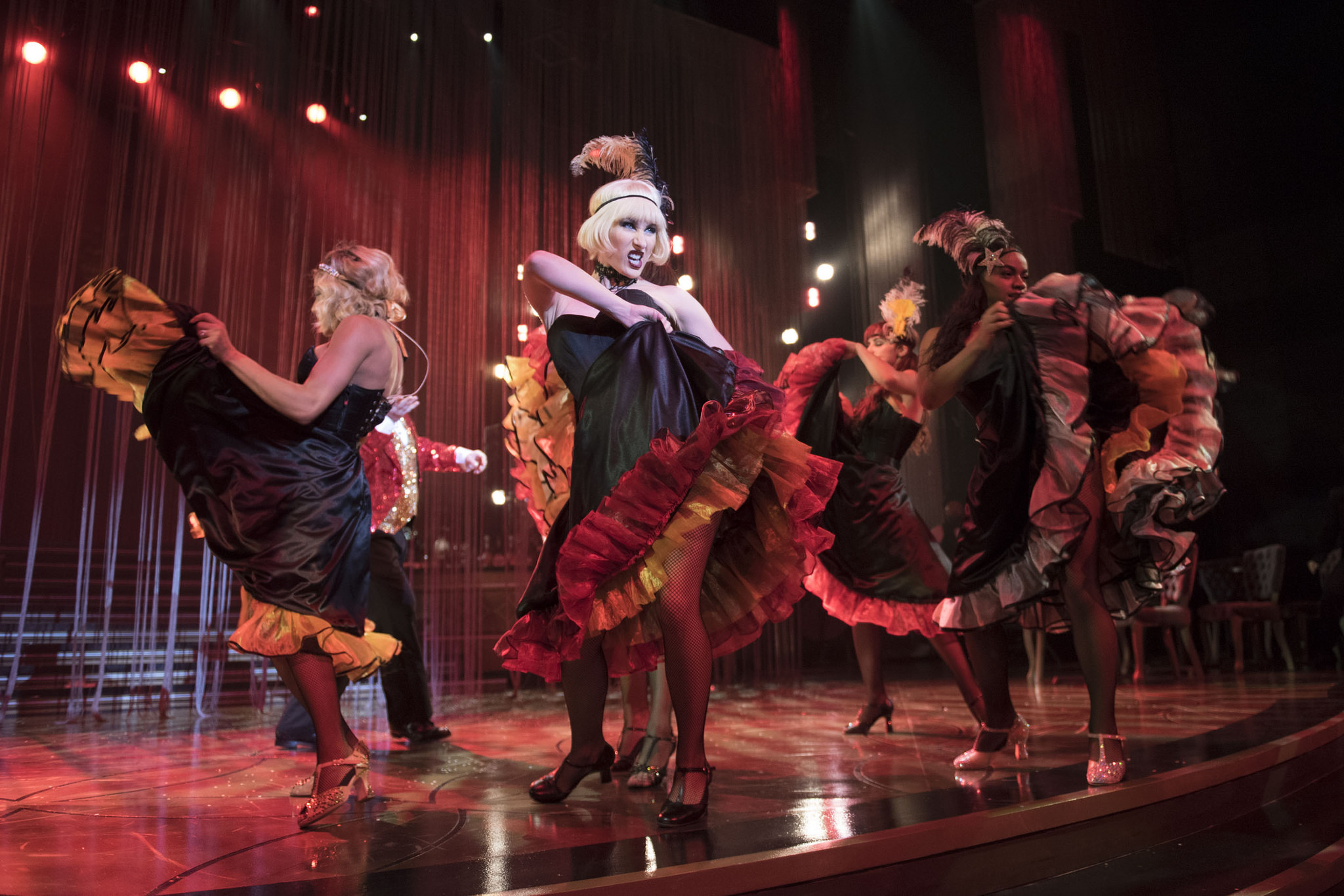 The cast of "Baz - Star Crossed Love" rehearses at The Palazzo Theater in Las Vegas Tuesday, June 28, 2016. Jason Ogulnik/Las Vegas Review-Journal