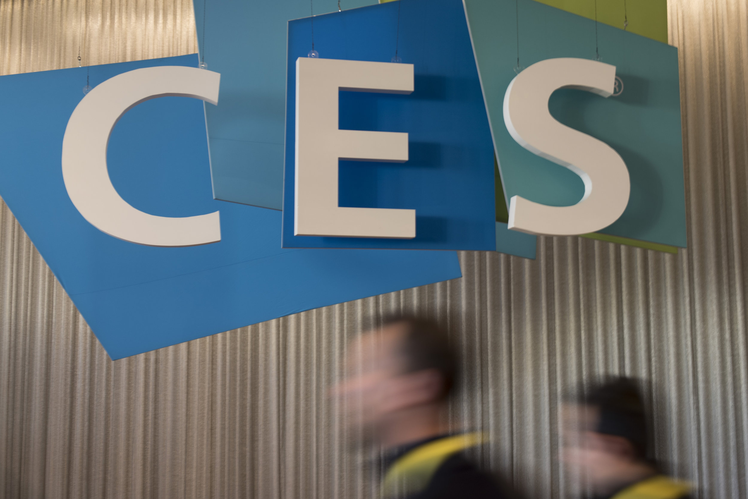 Attendees arrive at the International Consumer Electronics Show (CES) in Las Vegas, Nevada, USA, on January 06, 2017. Jason Ogulnik/Sipa Press