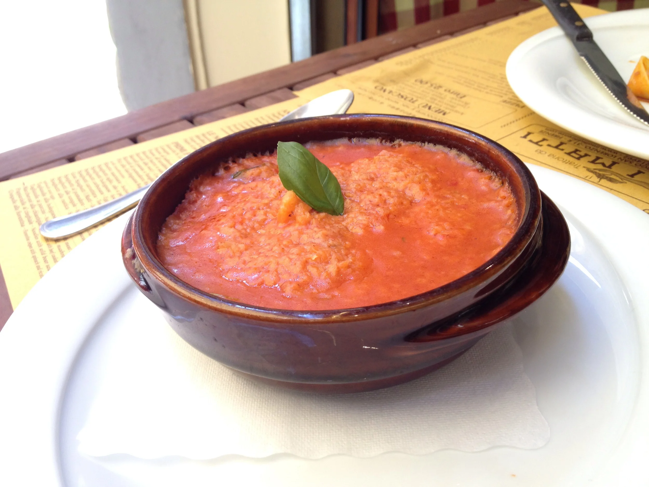 Pappa al Pomodoro (Florentine tomato soup)